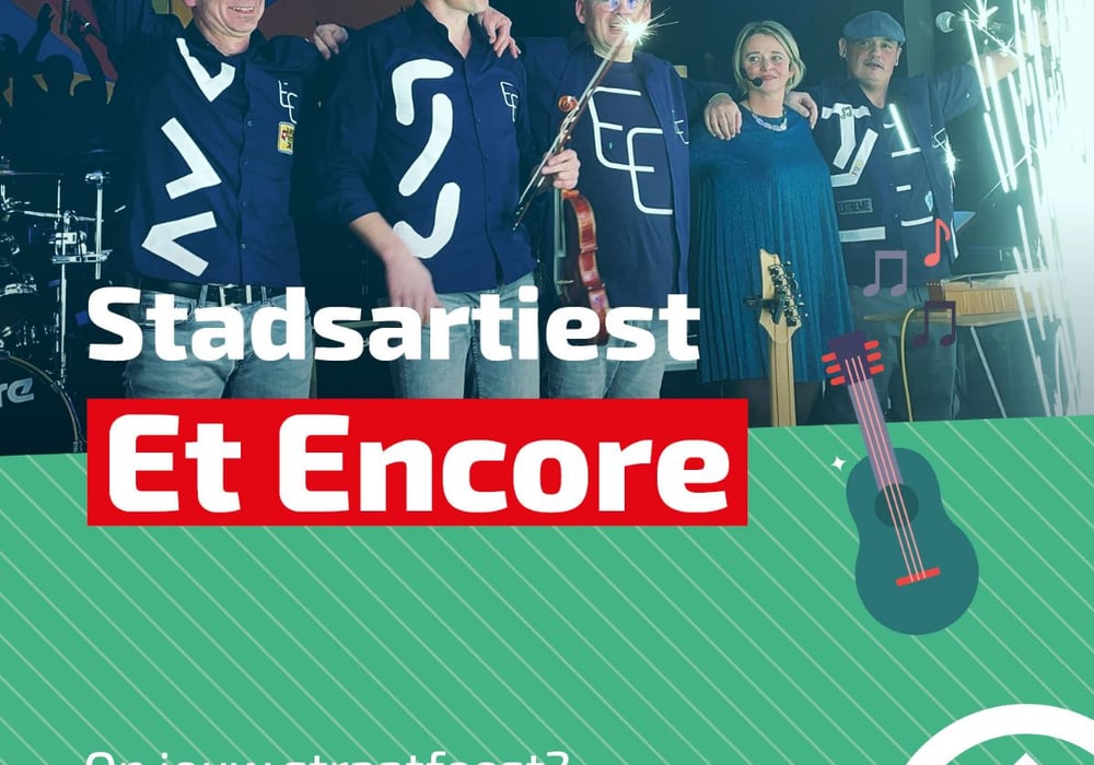 Et Encore Maakt deel uit van stadsartiesten Kortrijk